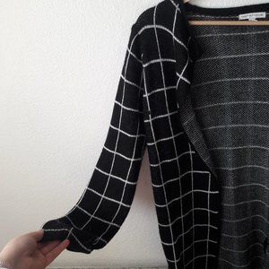 Black and White Medium knit cardigan from Notations